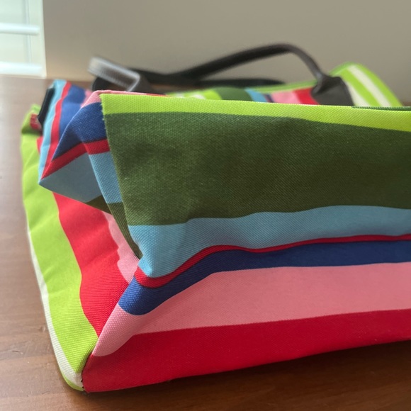 Universal Unisex Multicolored Striped Fold-up Bags by JoAnne Marie Designs - Picture 7 of 12